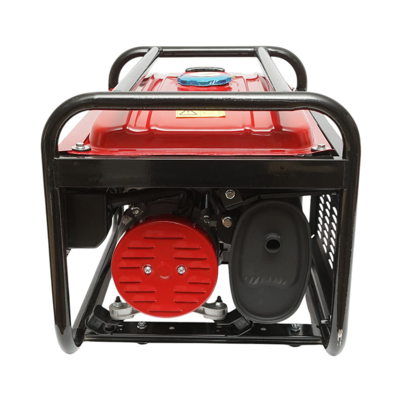 Generatore elettrico a benzina 2,5KW/220V, motore 7,5HP, avviamento manuale Breckner Germany