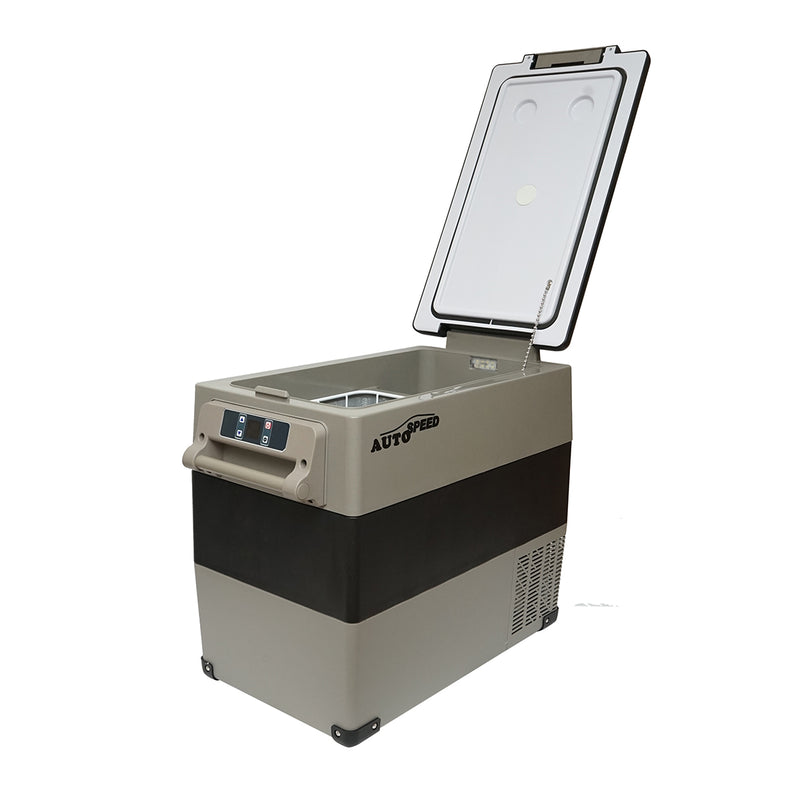 Frigorifero per auto con compressore 60W, capacità 49,4L, tensione di alimentazione 12-24-220V, schermo LCD, 690x346x524mm CF55 AUTOSPEED
