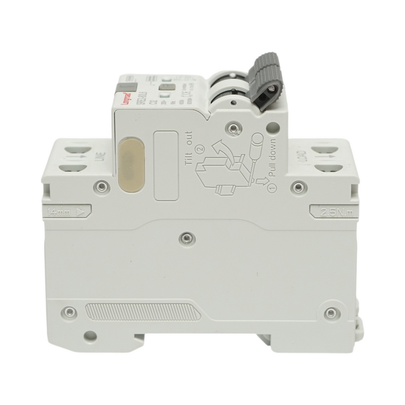 RCBO Longroad (interruttore differenziale con protezione da sovracorrente) 1+N, 32 A 230 V CA, 300 mA, 6 kA