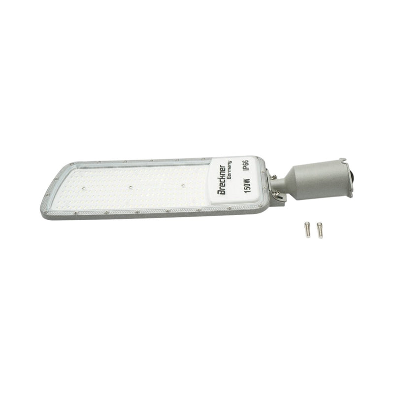 Lampione stradale LED da 150 W, 100-265 V, 6500 K, 16500 lm, montaggio su palo, 535x170x25 mm, IP66 Breckner Germany