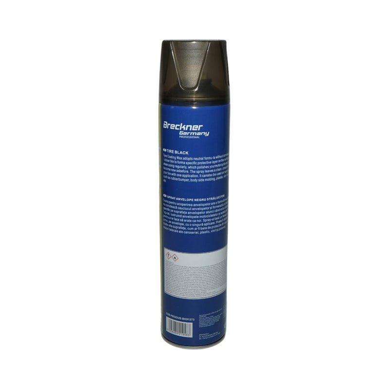 Spray nero protezione e lucido per pneumatici 650 ml