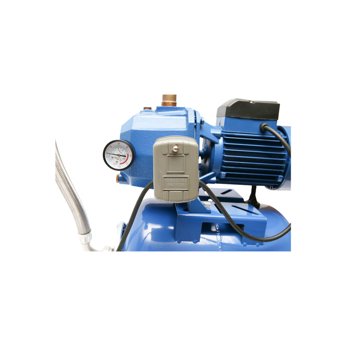 Idroforo acqua 750W 220V, portata 46L/min, H39m, serbatoio 24L, velocità 2860 r/min con ejector AUTODP255 Breckner Germany