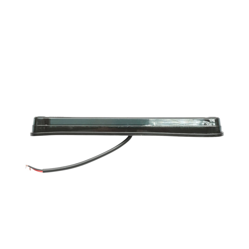 Luce di ingombro laterale a LED sottile 12-24V, rosso fumé, 16 LED, 235x26,5x21 mm Breckner Germany