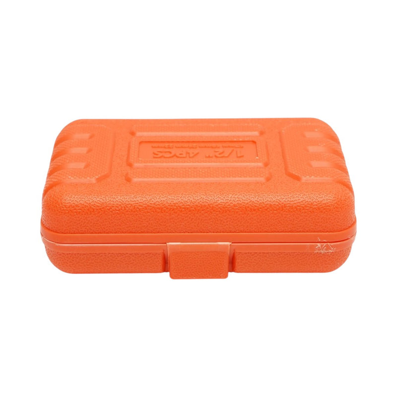 Set di bussole a impatto per dadi ruota con protezione per cerchi (17 mm, 19 mm, 21 mm, 22 mm; attacco da 1/2"; Cr-V) Breckner Germany