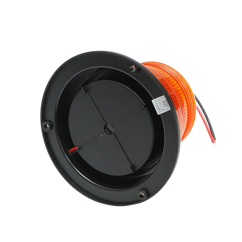 Lampeggiante a LED 10-30V a 3 funzioni, fissaggio a 3 viti, IP65