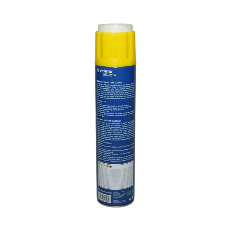 Schiuma attiva spray detergente per tappezzeria 650ml Breckner Germany
