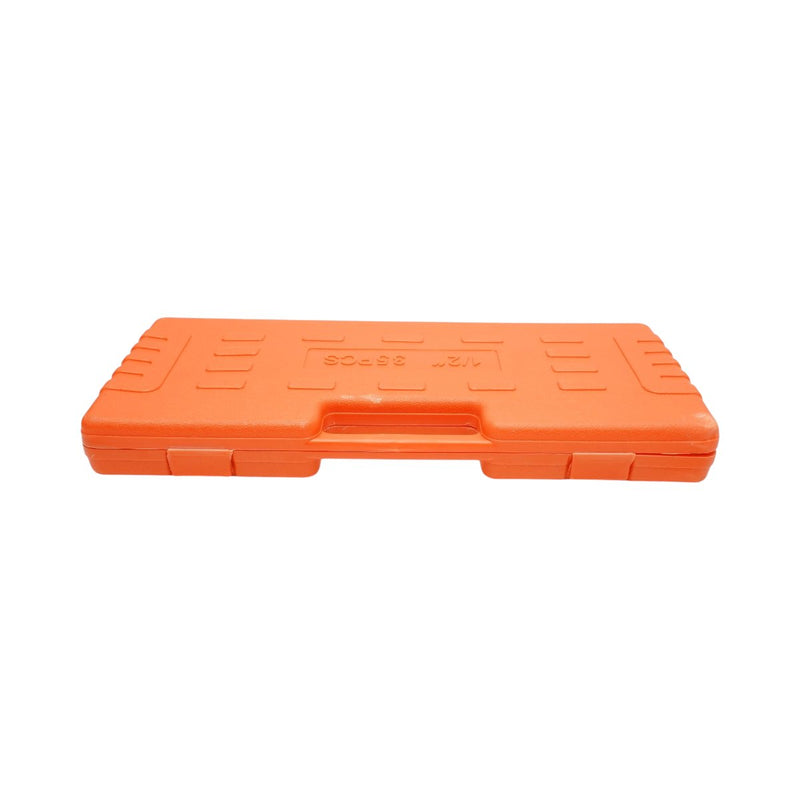 Set di 35 bussole a impatto da 1/2" in acciaio al cromo-molibdeno (standard 8–32 mm e lunghe 10–32 mm) Breckner Germany