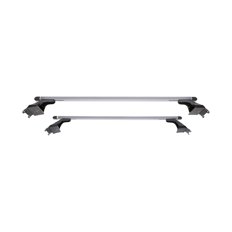 Set di 2 barre trasversali in metallo per tetto per Dacia Logan berlina (codice OEM 6001998054) Breckner Germany