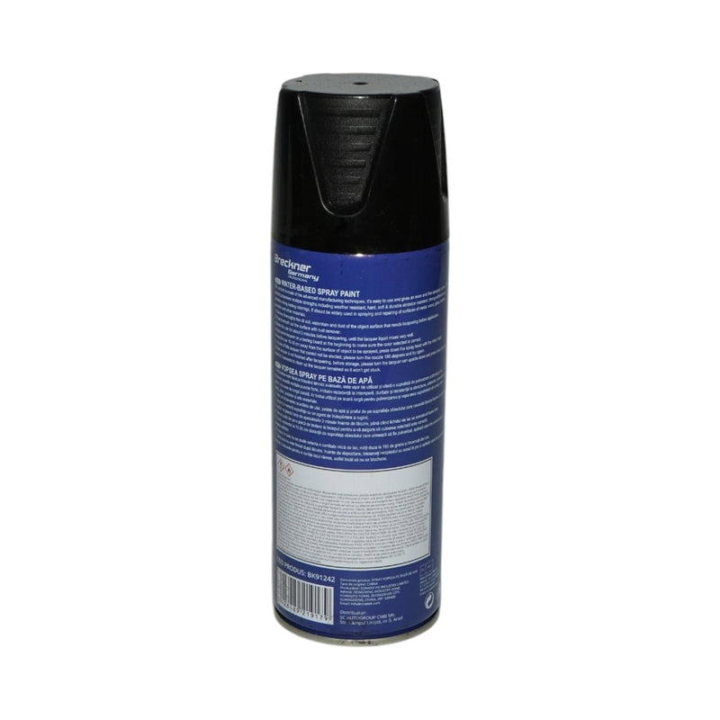 Vernice spray nera lucida a base d'acqua da 450 ml Breckner Germany