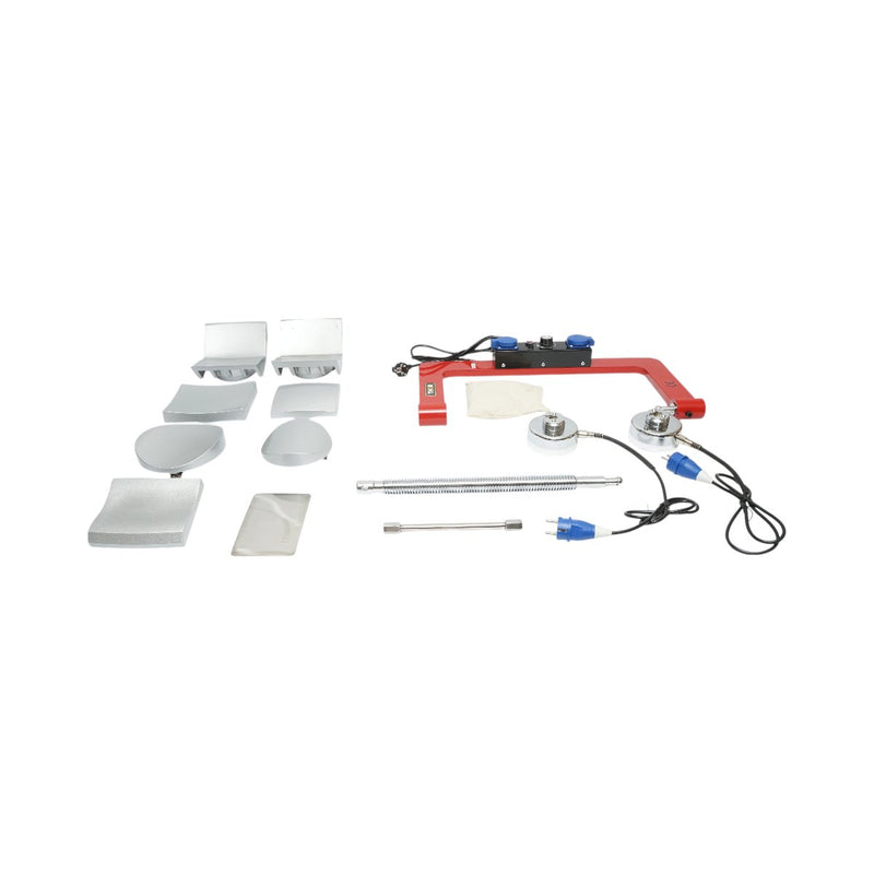 Vulcanizzatore elettrico a caldo per pneumatici THOR, 2x500 W, 220 V, 7 adattatori in alluminio, temperatura regolabile 0-180 °C
