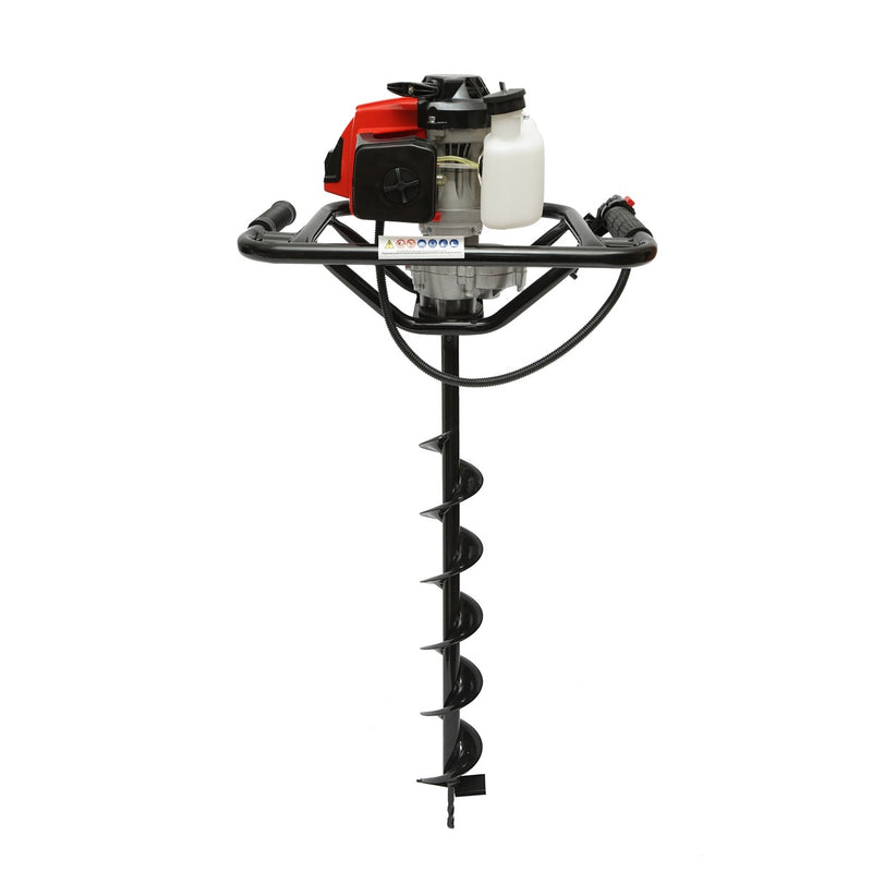 Trivella a benzina 2,8 CV, 2T 52 cc, 3 punte incluse 100 mm, 150 mm, 200 mm THOR