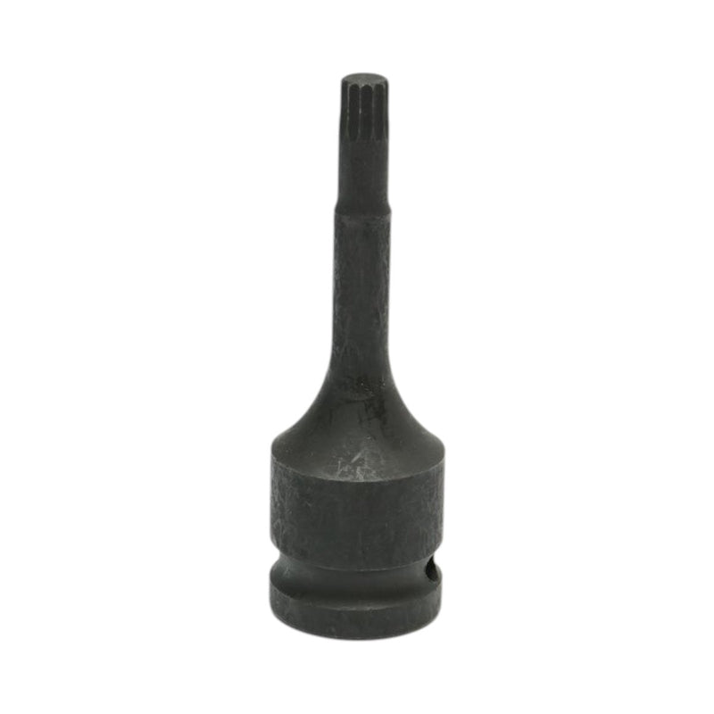 Bussola con inserto Spline M8 per avvitatori a impulsi, 78 mm, attacco quadro da 1/2", Cr-Mo Breckner Germany