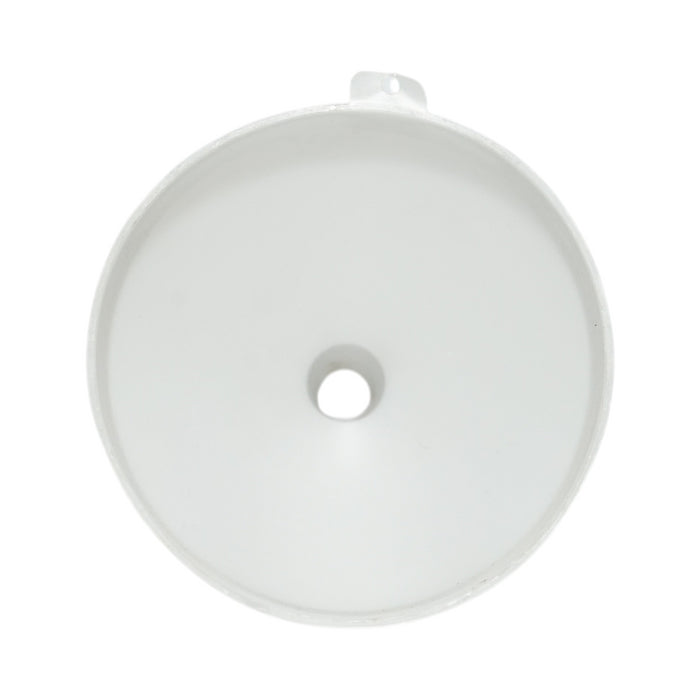 Imbuto in plastica 100mm bianco