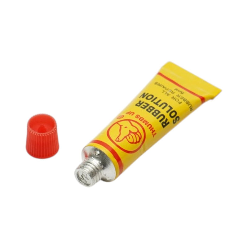 Tubetto di adesivo per vulcanizzazione a freddo, per la riparazione di pneumatici e camere d'aria, 5 ml, 12 pezzi/confezione