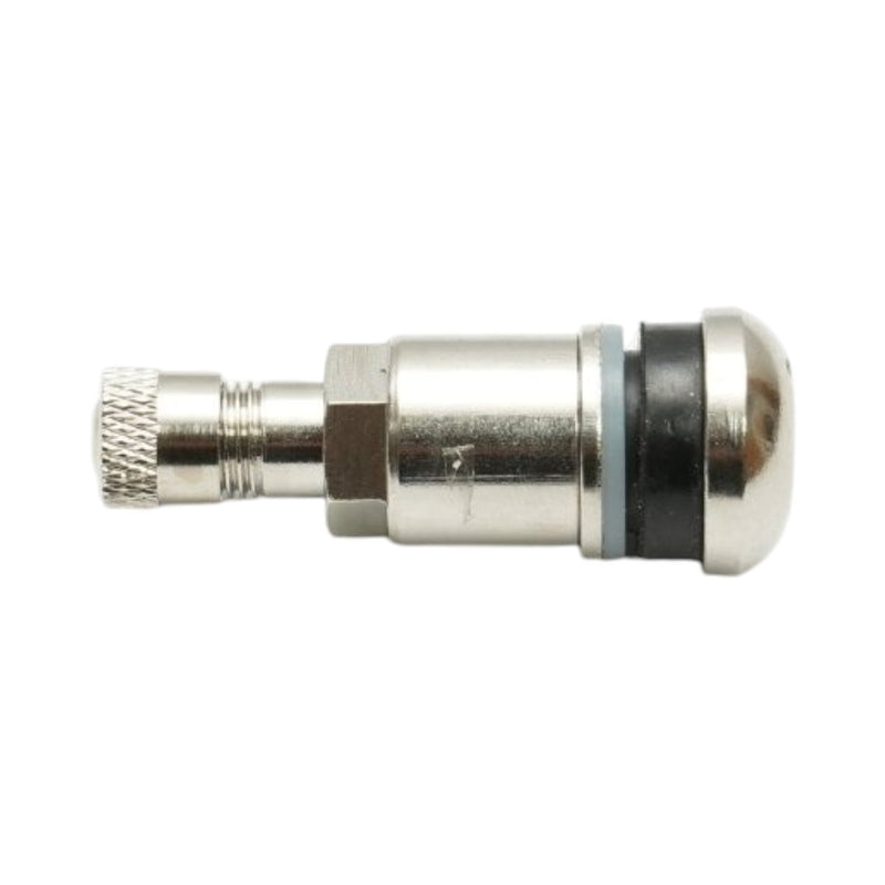 Valvola per cerchi tubeless in ottone cromato da 45 mm TR413 MS525AL