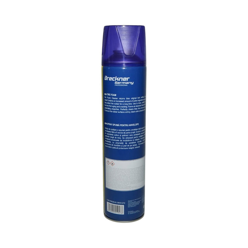Schiuma attiva spray per pulizia pneumatici 650ml Breckner Germany