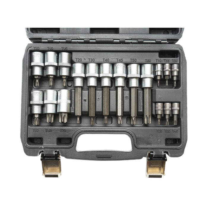 Kit punte torx professionali 18 pezzi Breckner Germany