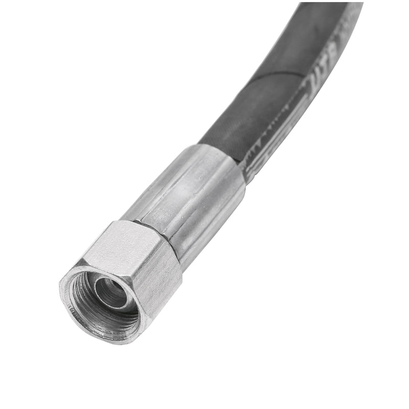 Tubo ad alta pressione 2SN DN10 con raccordi pressati idraulicamente, L = 3000 mm (riduzione M20x20)