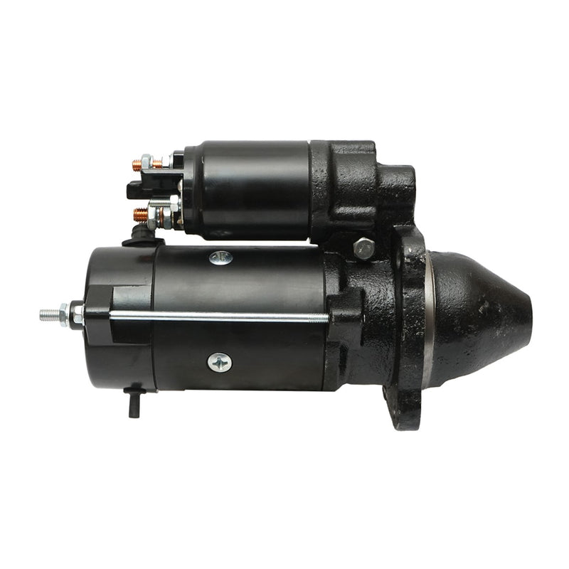 Motorino di avviamento 12 V / 2,8 kW, Z = 10, con fissaggio a 3 punti per trattore Case IH. Codice OEM: 234987A1