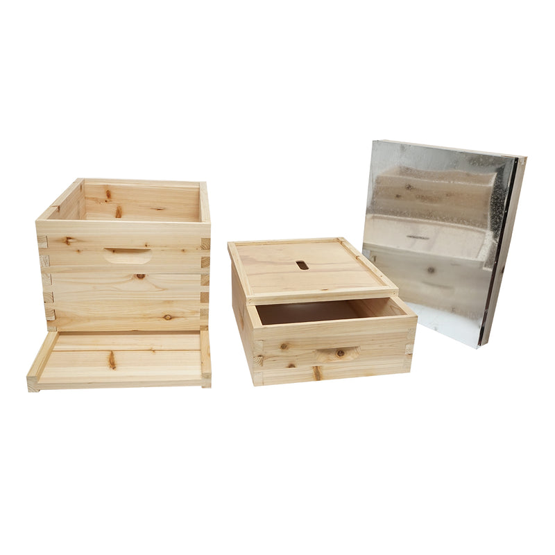 Arnia in legno, modello Dadant, 500x430x310 mm