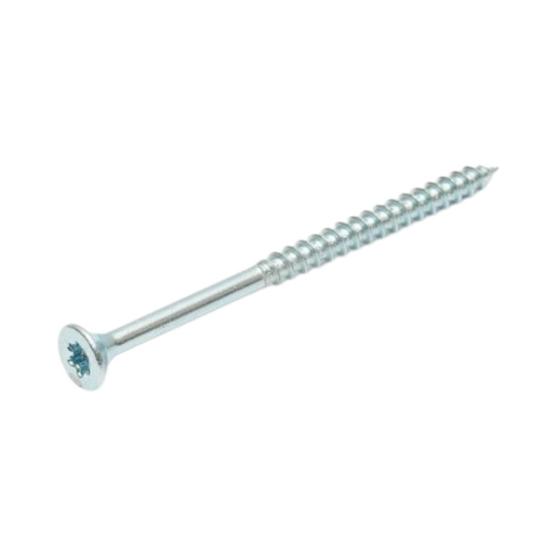 Vite autofilettante per legno 4x60 mm, testa svasata Torx TX20, acciaio zincato, 500 pz/scatola