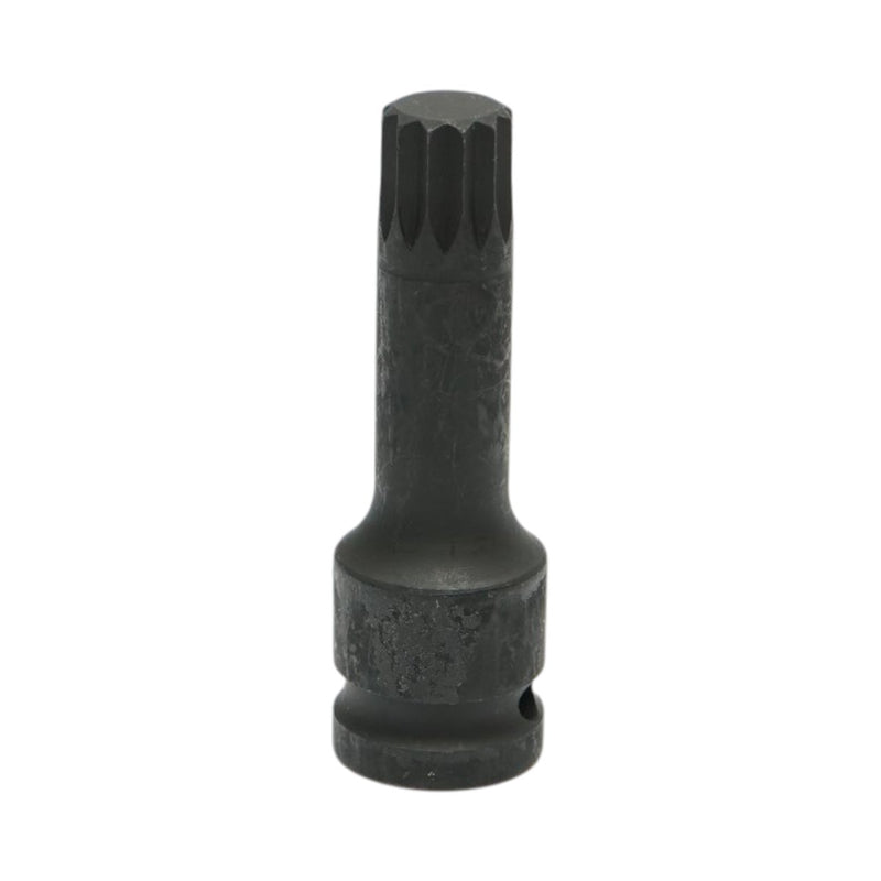 Bussola a impatto con inserto Spline M16, 78 mm, attacco quadro 1/2", Cr-Mo Breckner Germany
