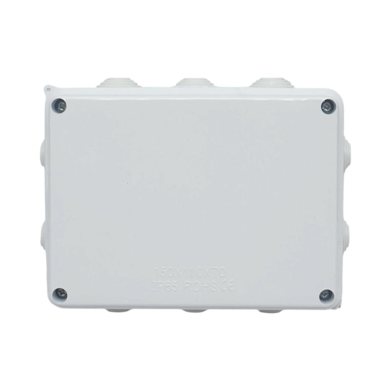 Scatola di derivazione da parete, 10 ingressi, 150x110x70 mm, IP65