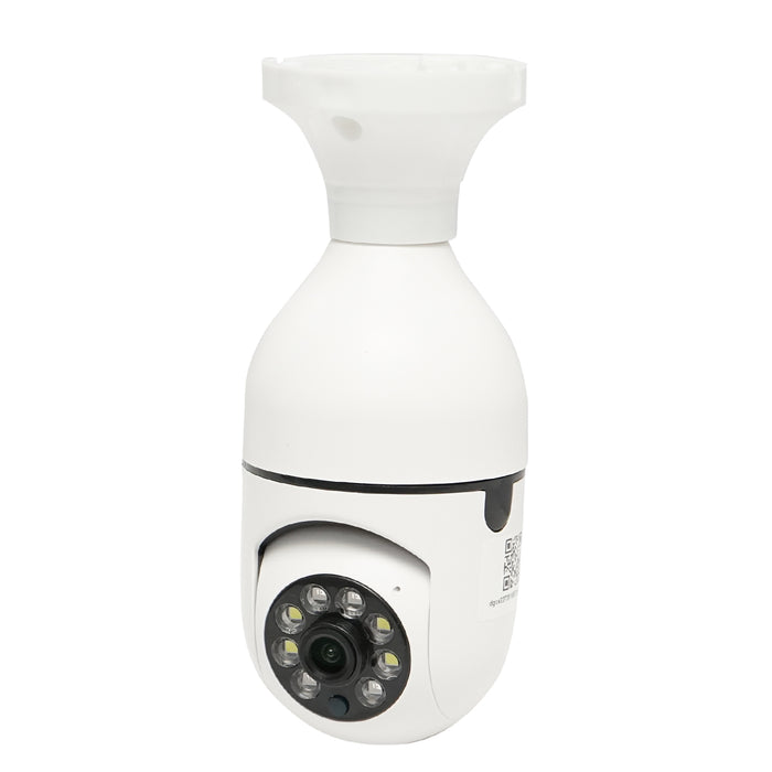 Telecamera di videosorveglianza WS-Q501 Smart-Bulb PTZ, WIFI tipo lampadina E27 con sensore di movimento e applicazione Tuya WS-W501