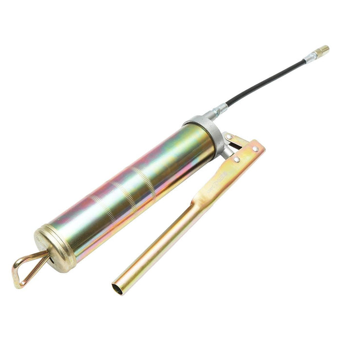 PIngrassatore Manuale Pistola per Grasso, Grasso Universale Pistola per ingrassare con manico + tubo di grasso da 100 gr