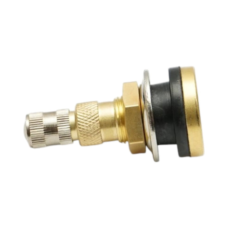 Valvola in ottone TR618C da 43 mm per cerchi agricoli tubeless
