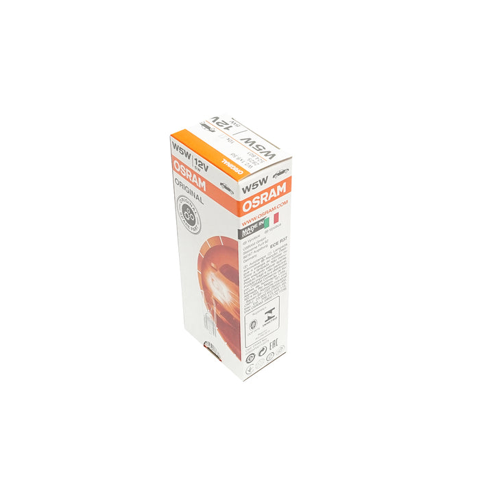 Lampadina 5W/12V W2.1x9.5D senza attacco Osram