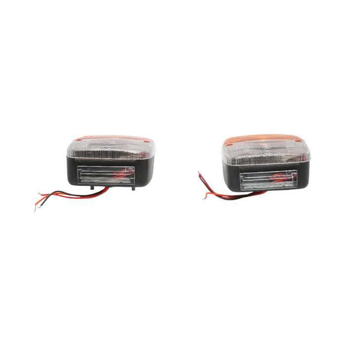 Set di indicatori di direzione anteriori e luci di posizione 12V