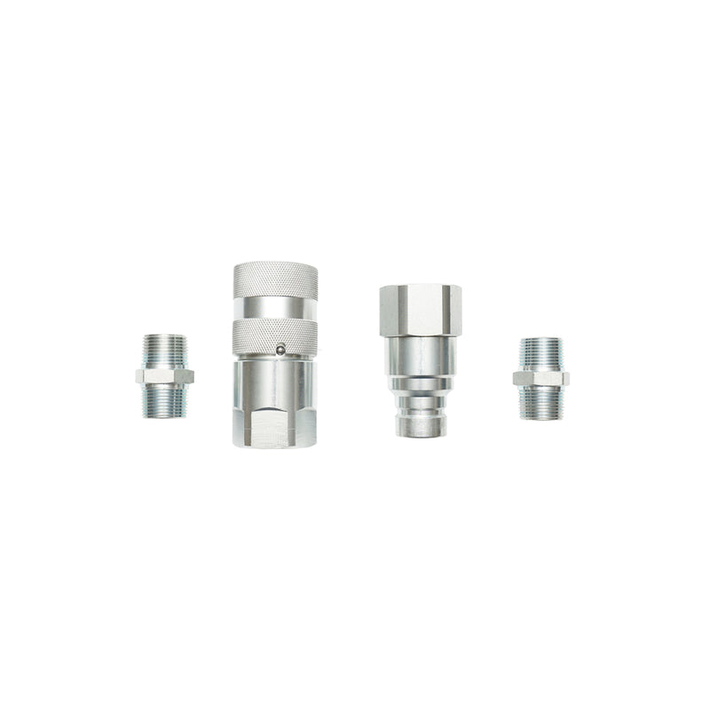 Set di raccordi a innesto rapido da 3/4" (femmina + maschio), adattatore diritto