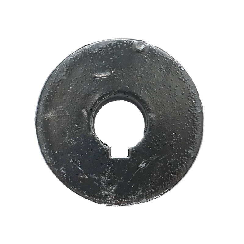 Puleggia a 2 gole 58x32 mm per albero da 19 mm con chiavetta