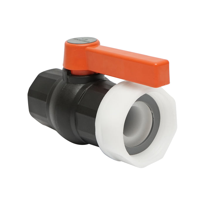 Adattatore con rubinetto 1/4 pollici per IBC