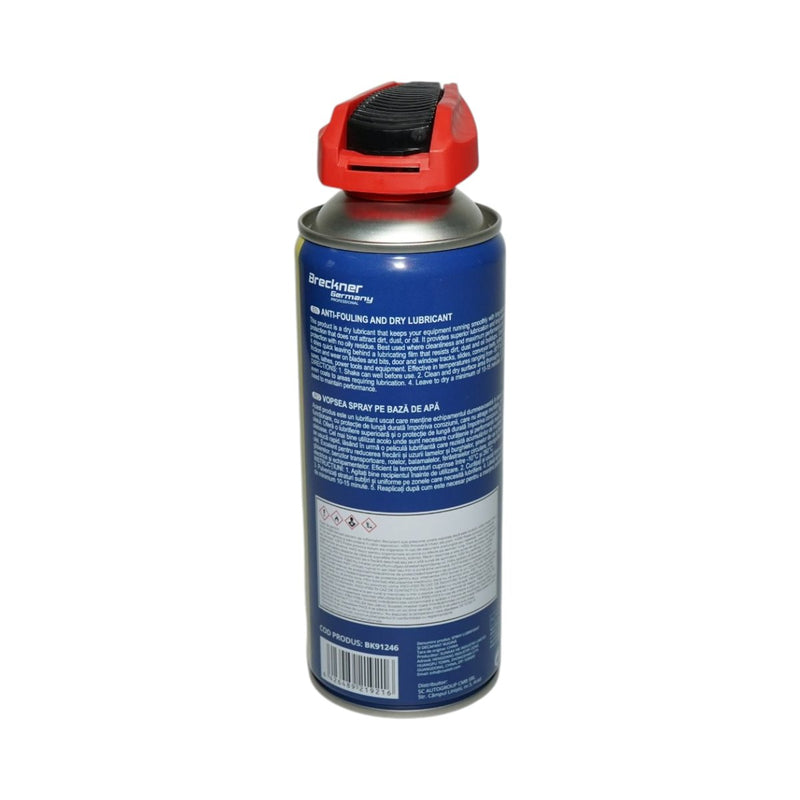 Spray lubrificante secco antiaderente e anticorrosivo 450ml Breckner Germany