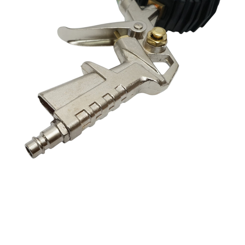 Pistola professionale per gonfiaggio pneumatici con tubo da 330 mm e manometro digitale 0-16 bar Breckner Germany