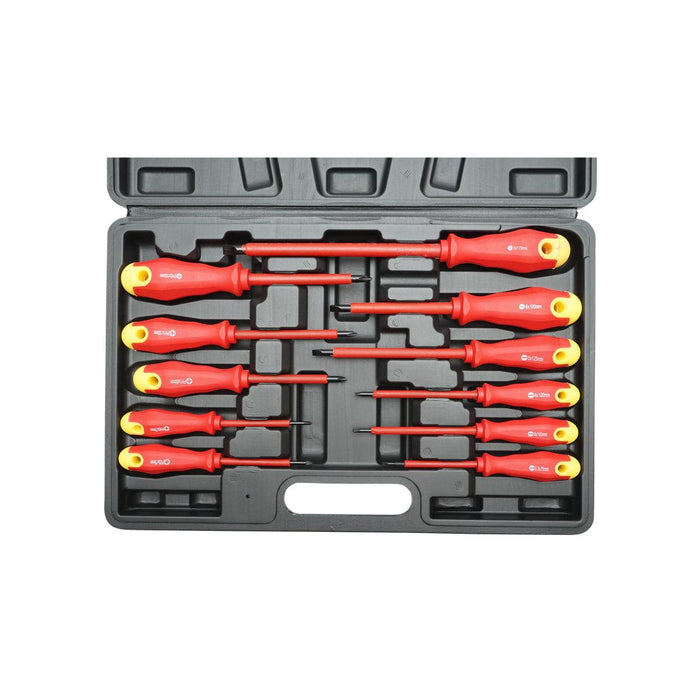 Set Cacciaviti 11 Pezzi Set di 11 cacciaviti elettrici isolati Set Cacciaviti Elettricista Breckner Germany