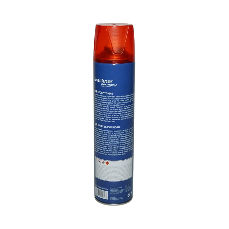 Spray antistatico al silicone per cruscotti, profumazione fragola, 650 ml Breckner Germany