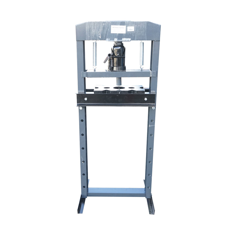 Pressa idraulica 20T, apertura regolabile 30-950mm, corsa pistone 0-120mm