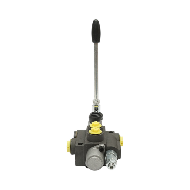 Distributore idraulico a 1 leva, portata 40 L/min, con leva inclusa, -15 / +80. Breckner Germany
