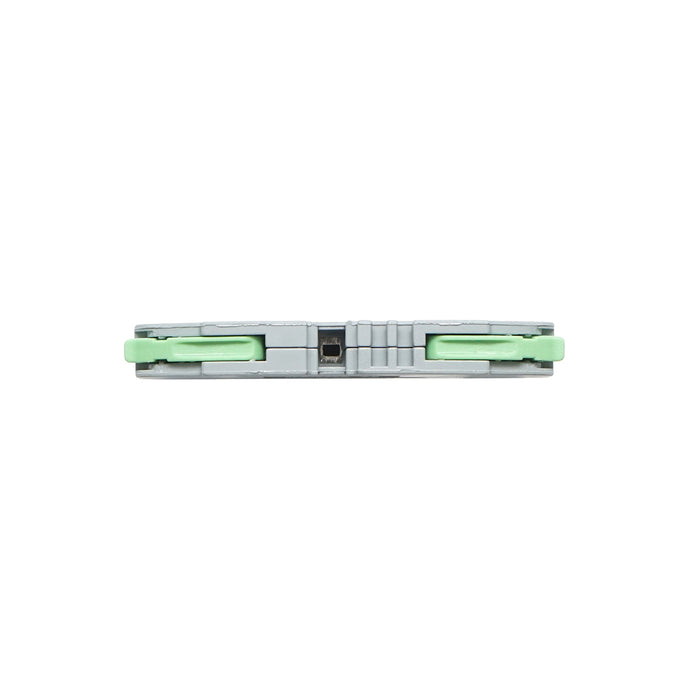 Connettore rapido per guida DIN 32A 450V, 2 poli 0,08-4mm Leader