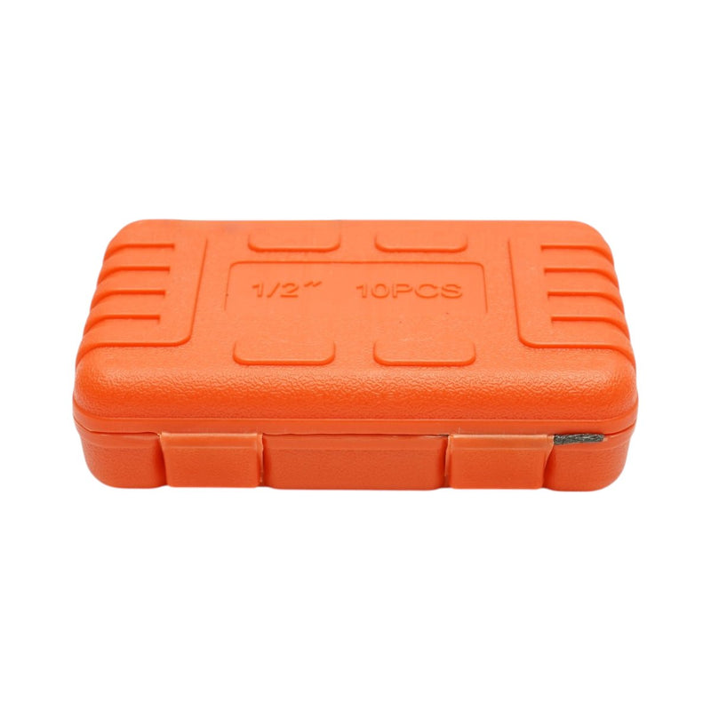 Set di 10 bussole corte a impatto in Cr-Mo con attacco da 1/2" (10–24 mm) Breckner Germany