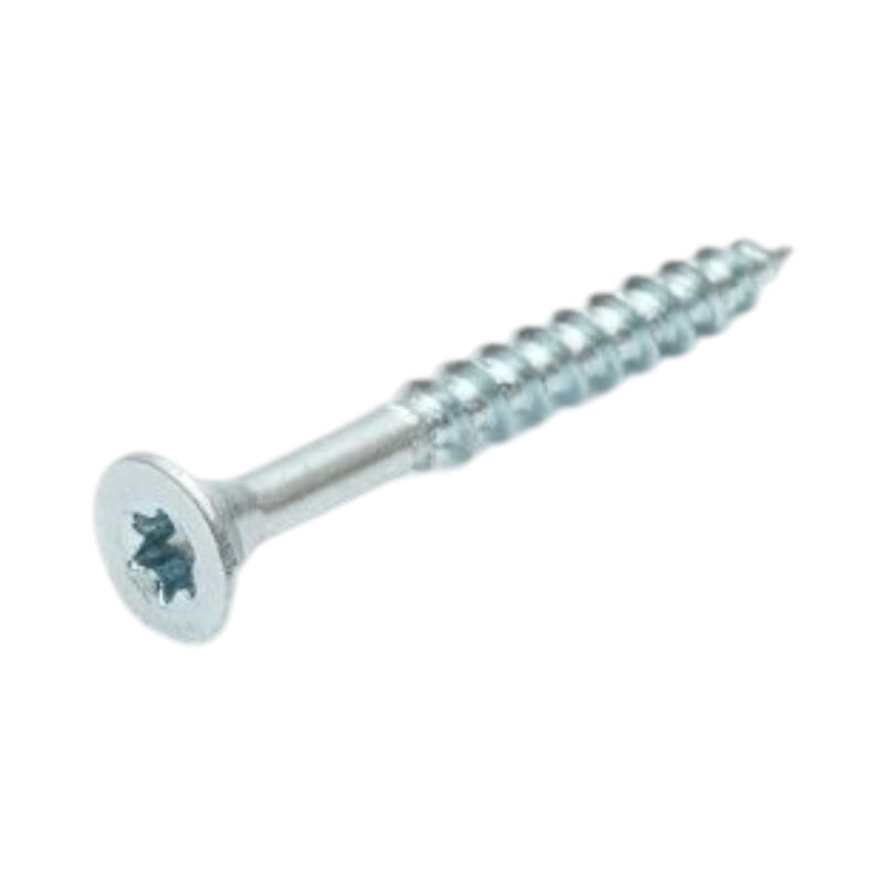Vite autofilettante per legno 3,5x30 mm, testa svasata Torx TX15, acciaio zincato, 1000 pz/scatola