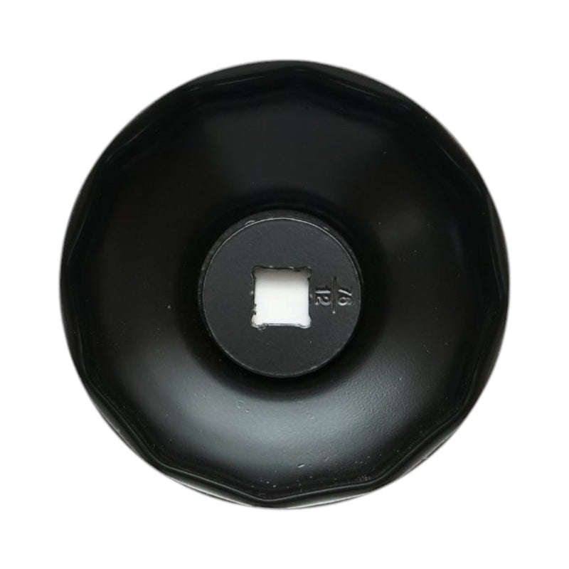 Chiave a tazza per filtri olio, 76 mm x 12 scanalature, attacco da 3/8" Breckner Germany