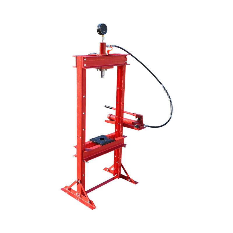 Pressa idraulica 12T, apertura regolabile 0-918mm, corsa pistone 0-146mm