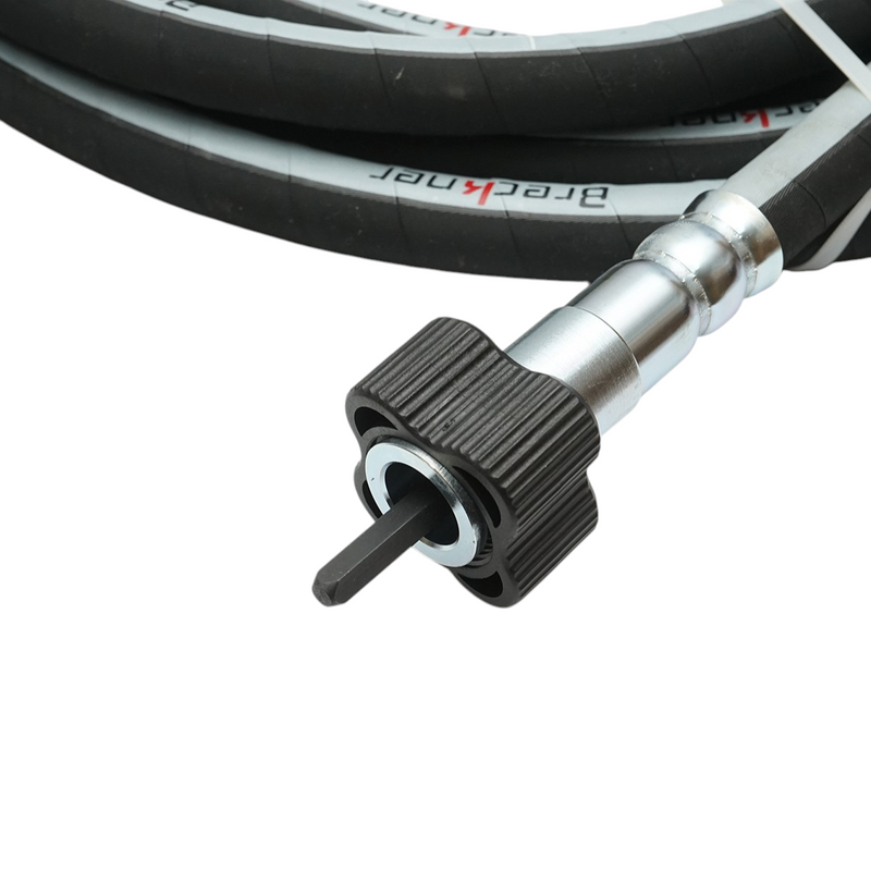 Albero flessibile da 7 m per vibratore per calcestruzzo, per testa da 28 mm Breckner Germany