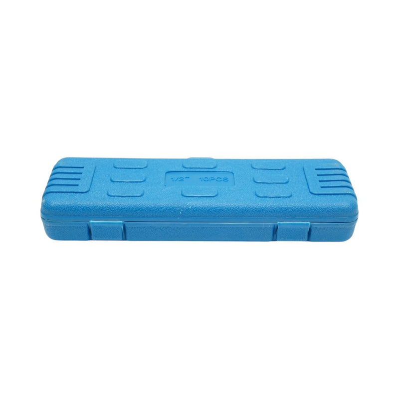 Set di 10 bussole a impatto lunghe con attacco da 1/2" (10–24 mm), Cr-Mo Breckner Germany