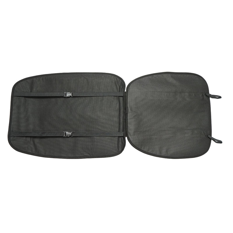 Coprisedile universale 104x45 cm nero-rosso Breckner Germany