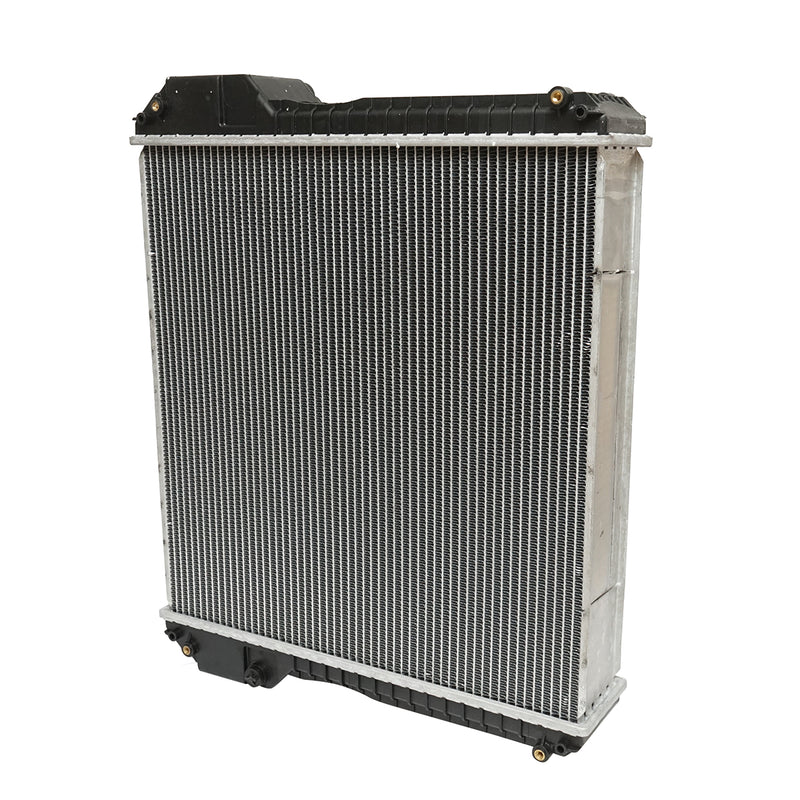 Radiatore di raffreddamento  acqua per Case IH e New Holland, dimensioni 724 × 587 mm, codici OEM 87410096 e 87410098